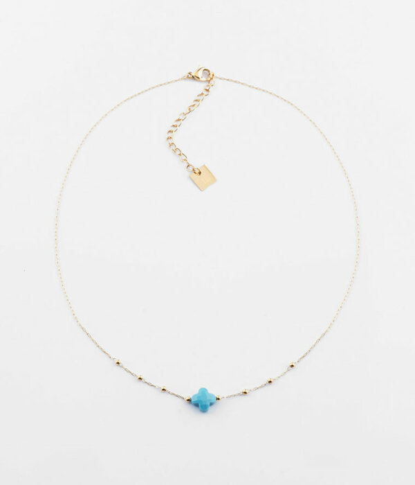 Collier VELASQUEZ turquoise Zag bijoux – Image 2