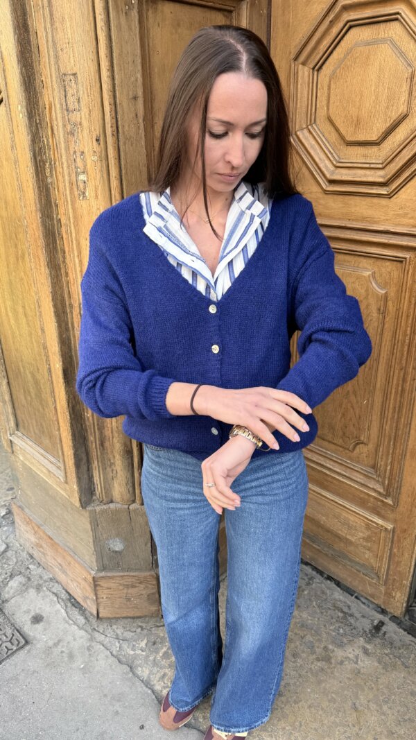 Gilet bleu Majorelle – Image 3