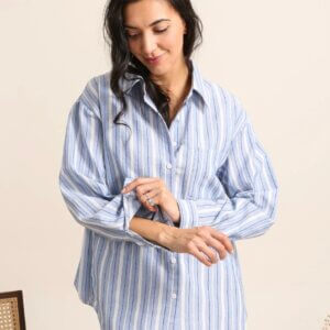 Chemise rayures BLUE